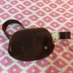 Lululemon Brown Sherpa Belt Bag